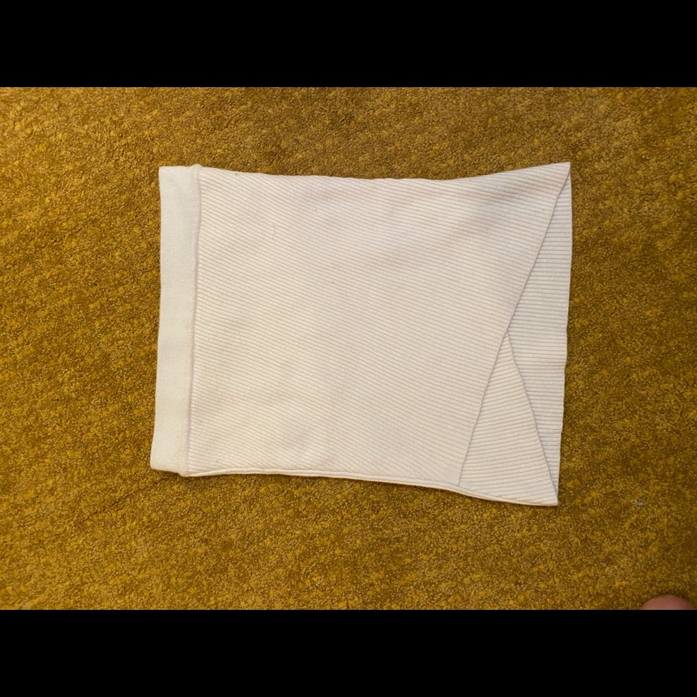 Zara Knit cream skirt
